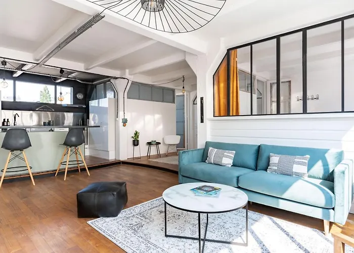 Nocnoc - Loft L'atelier T5 De 130m2 Proche Centre Nantes